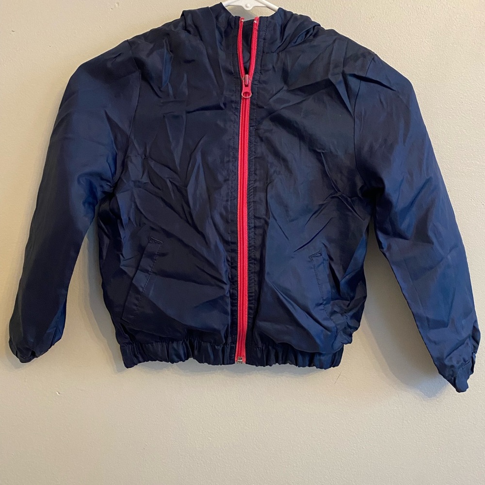French Toast Kids Jacket - Navy and Red